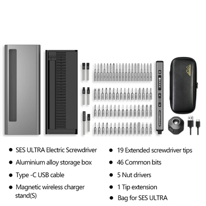 70in1 Cordless Precision Electric Screwdriver Repair Kit