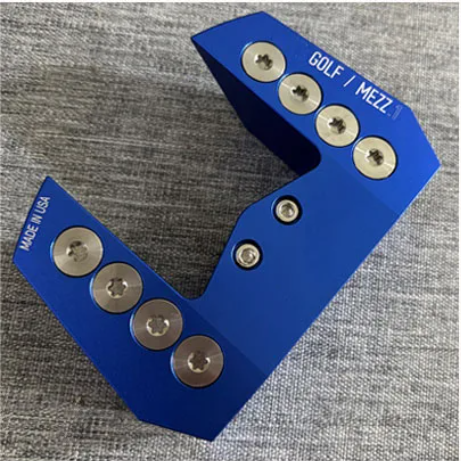 Premium Blue Golf Club Head Zero Torque Performance