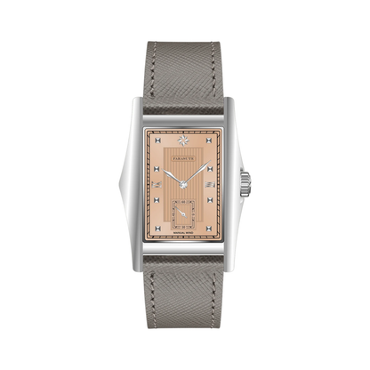 Stylish Salmon Automatic Watch with Small Second Function