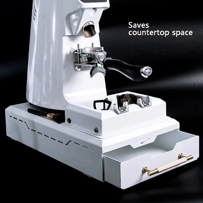 58mm Automatic Portafilter Cleaner Drawer Coffee Knock Box