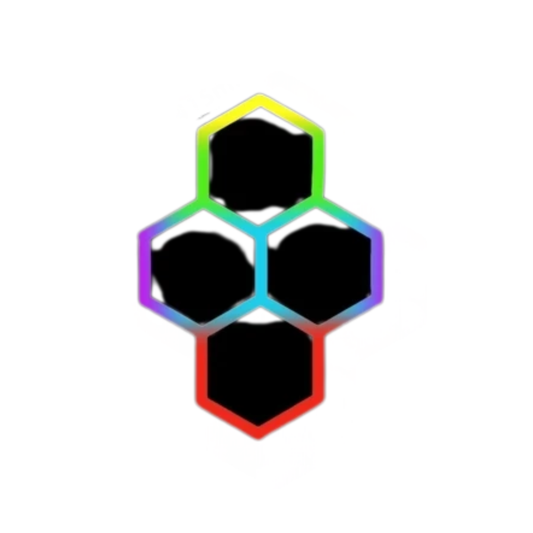 RGB-4H 1522 Hexagon LED Honeycomb Ceiling Light