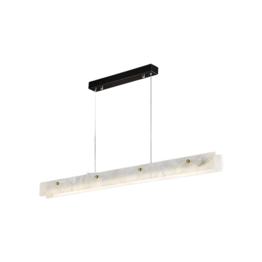Linear LED Pendant Light Black 100 cm Tricolor Dimmable