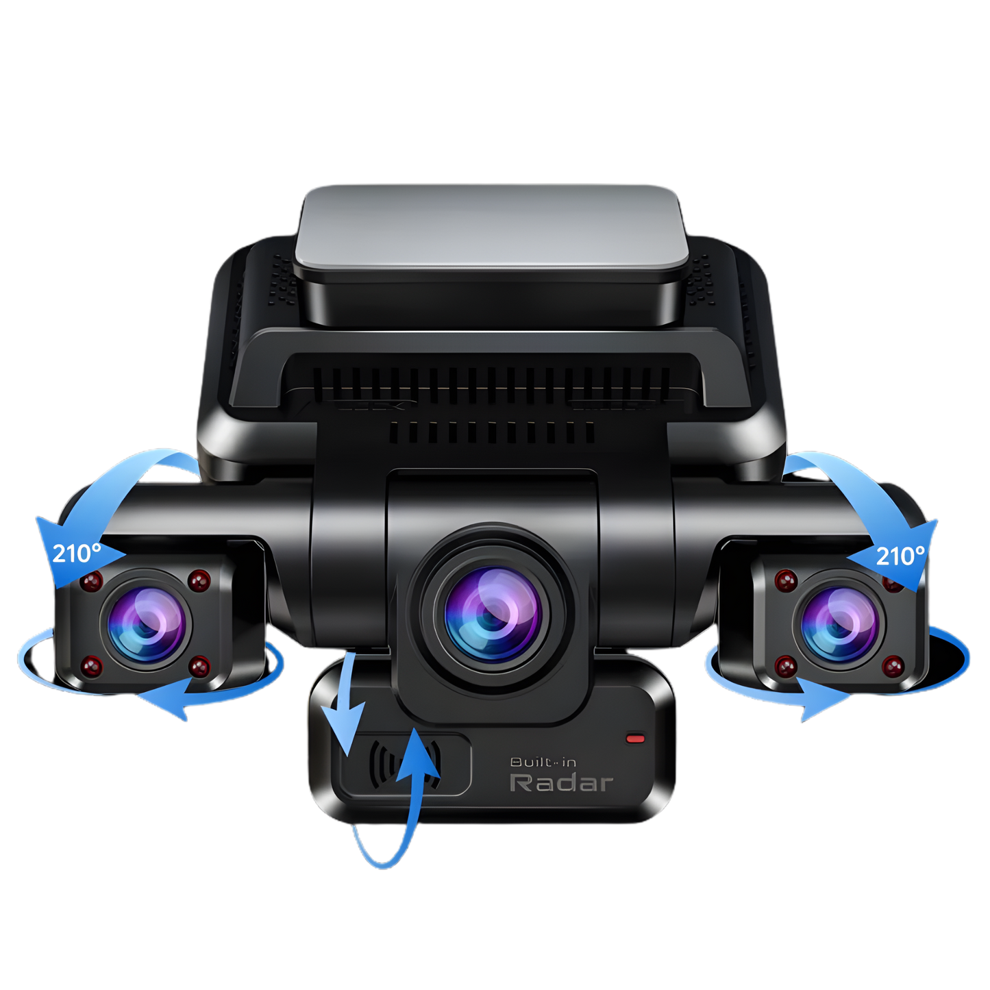 360 View 4K Dash Cam Parking Monitor
