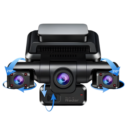 360 View 4K Dash Cam Parking Monitor