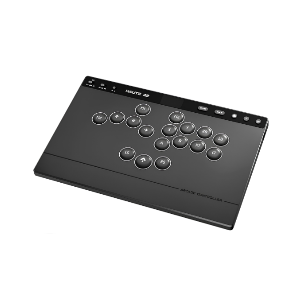 Tri-Mode Wireless Leverless Arcade Controller with Touch Screen