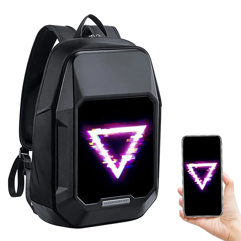 Cyberbag 64x64 Pixel LED Shoulder Bag for Men