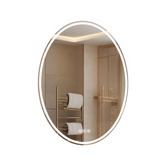 LED Backlit Bathroom Vanity Mirror Anti-Fog