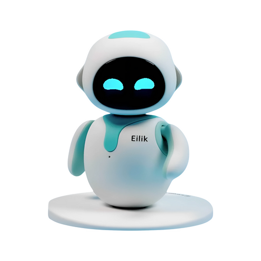 Sky Blue Smart AI Robot with Interactive Voice and Emotions