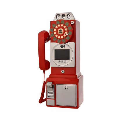 Red Audio Video Guestbook for Weddings and Events