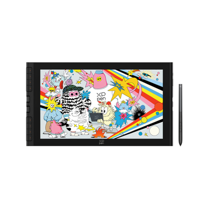 15.4 Inch Portable Drawing Monitor with 8 Shortcut Keys