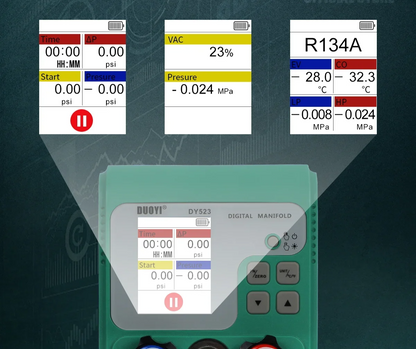 Electronic Vacuum Gauge for HVAC Repair