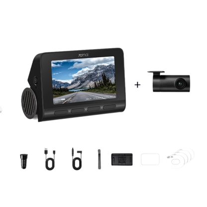 4K UHD Car Dash Cam Front Rear 64GB