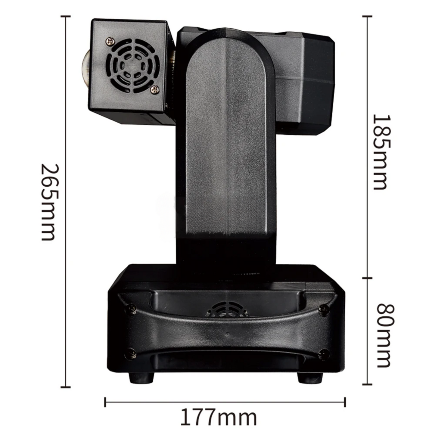 2-Pack 6x20W RGBW LED Moving Head Stage Lights