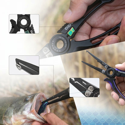 7 Inch Aluminum Handle Stainless Steel Fishing Pliers