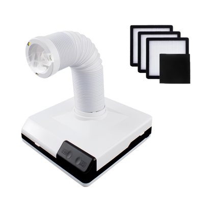 Portable Soldering Fume Extractor Smoke Absorber with LED