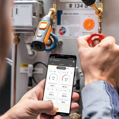 Smart Bluetooth High-Pressure Gauge for Refrigeration Systems