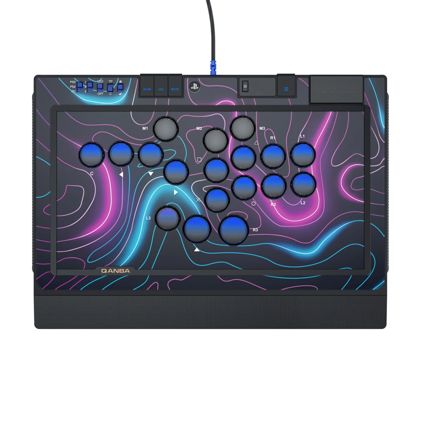 Sapphire S1 Leverless Arcade Fight Controller for PC PS4 PS5