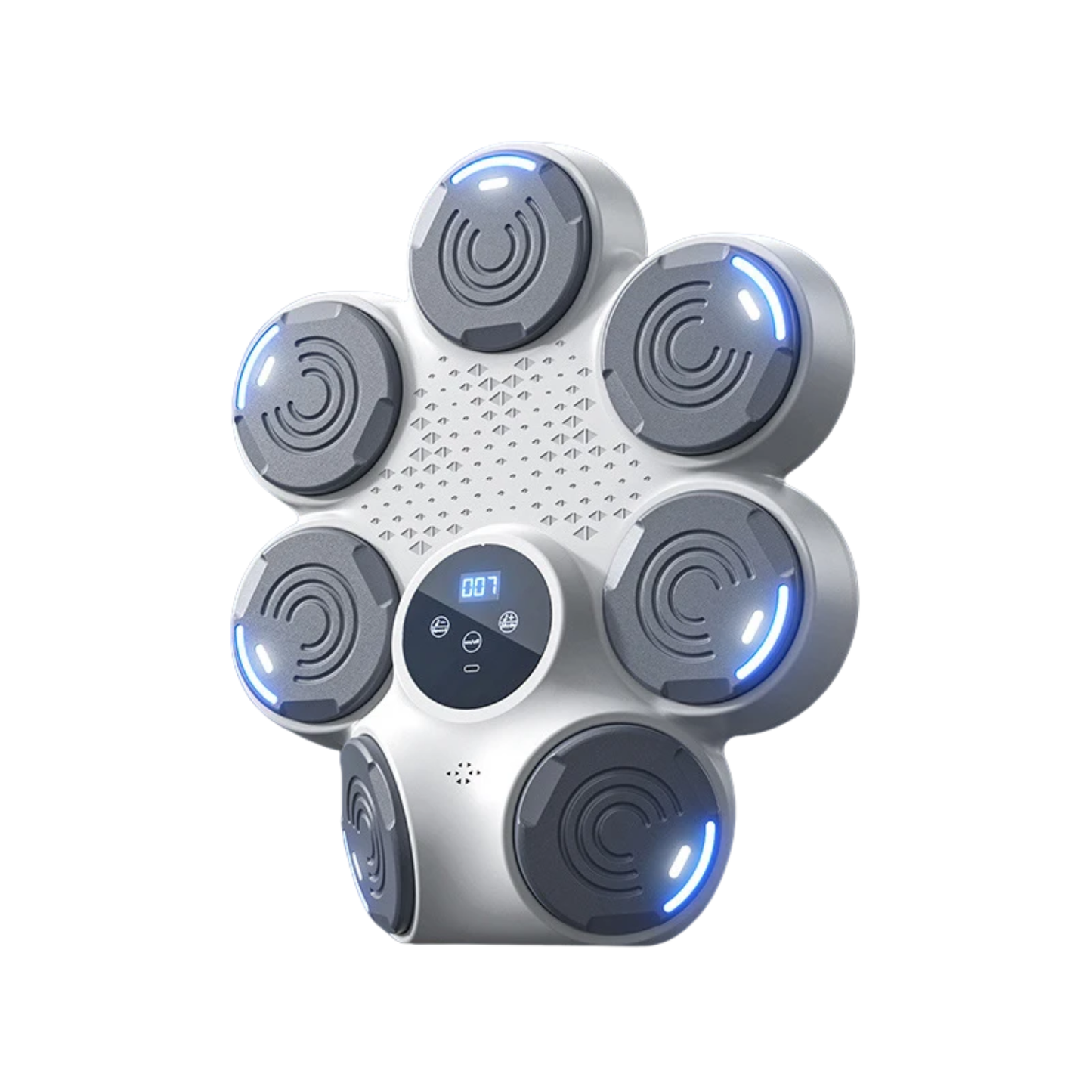 White Music Boxing Machine Bluetooth Wall Mounted Gym Target