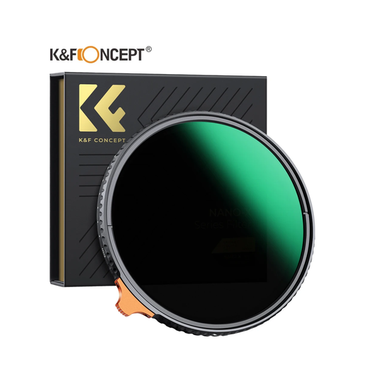 Professional 82mm ND2–ND400 Variable Filter for Cameras