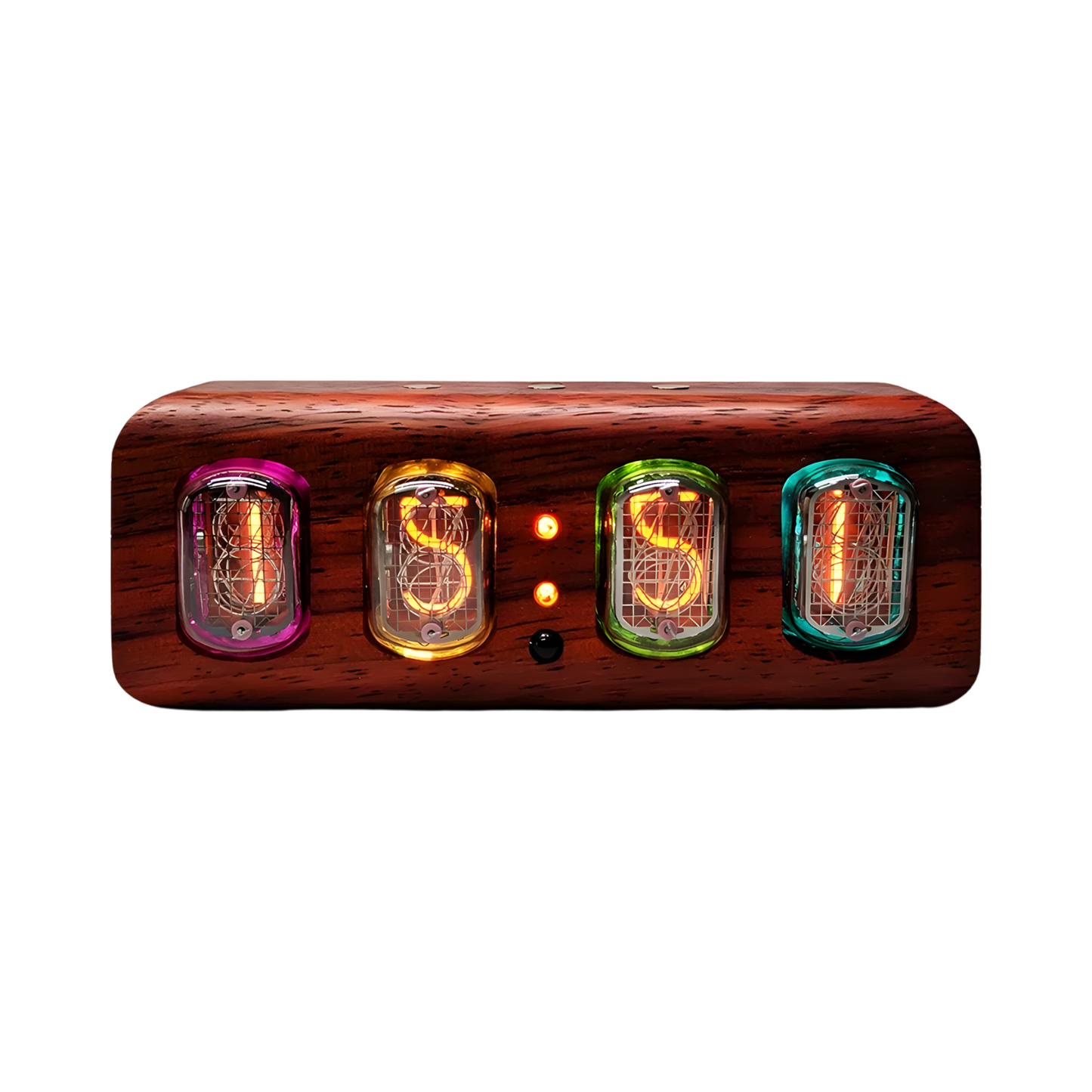 Retro Electronic Tube Clock LED Display Desk Decor