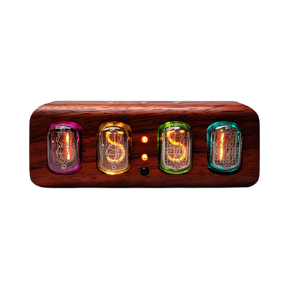 Retro Electronic Tube Clock LED Display Desk Decor