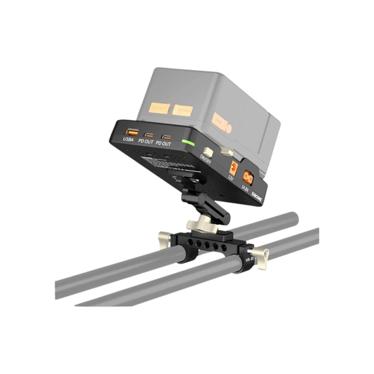 V-Mount Battery Plate with Clamp and USB-C PD Output