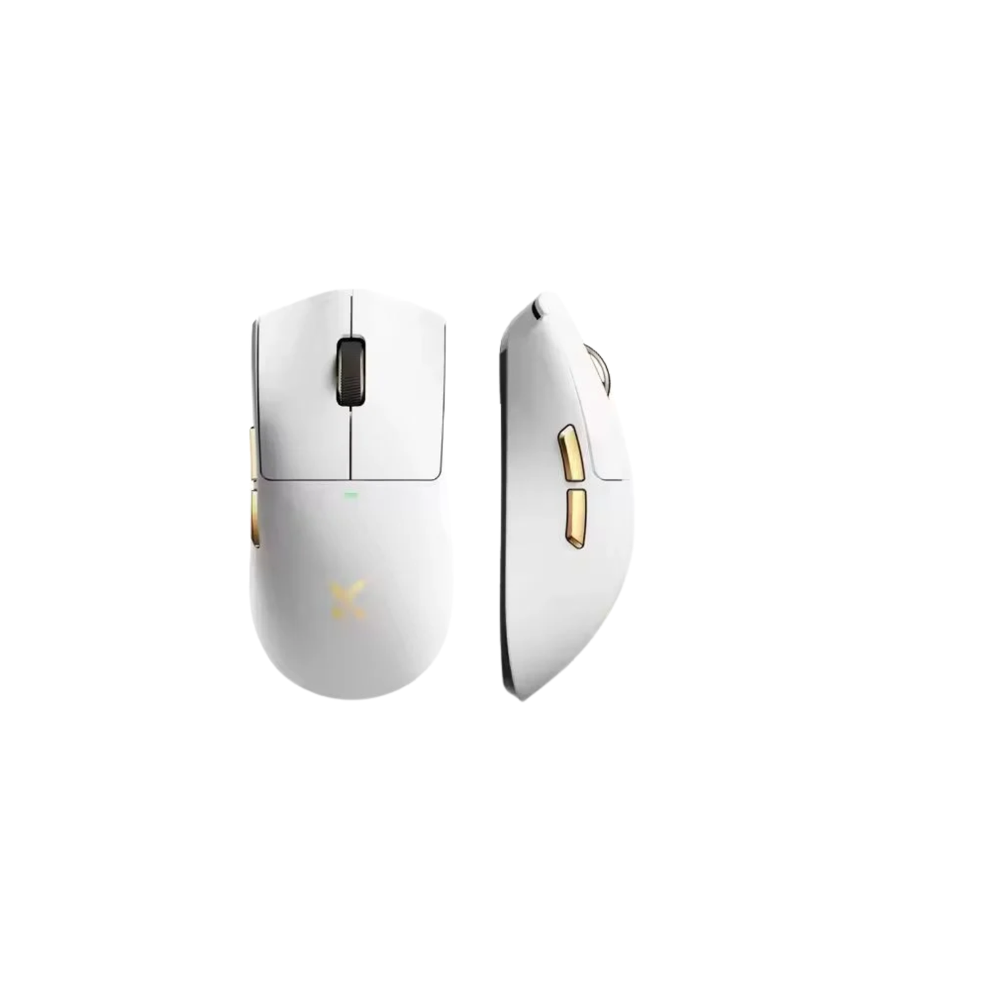 White Gold Ultra Lightweight Gaming Mouse 8K Polling Rate