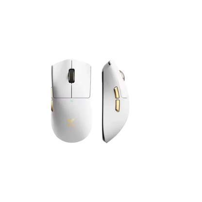 White Gold Ultra Lightweight Gaming Mouse 8K Polling Rate