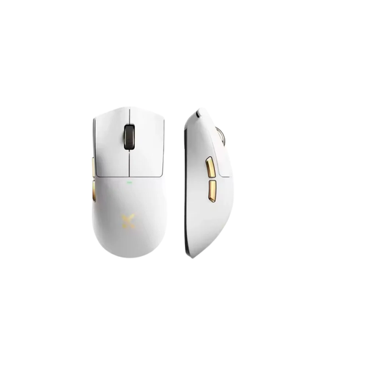 White Gold Ultra Lightweight Gaming Mouse 8K Polling Rate