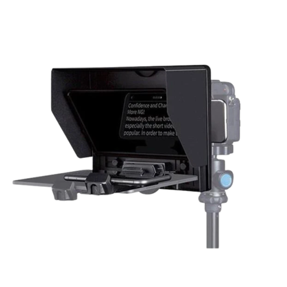 DSLR Camera Teleprompter for Tablet Smartphone Video Recording