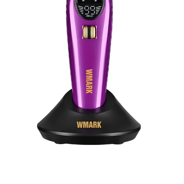 Professional Brushless Hair Clipper 9000RPM Dual Lever Purple