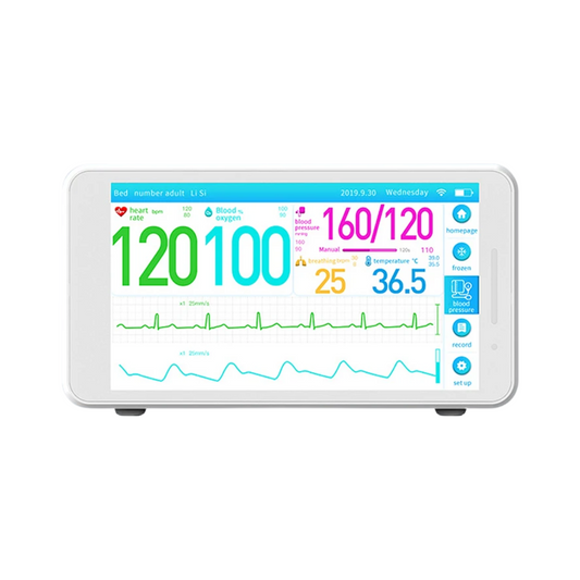 Touch Screen Patient Monitor 6-Parameter with Neonatal Cuff