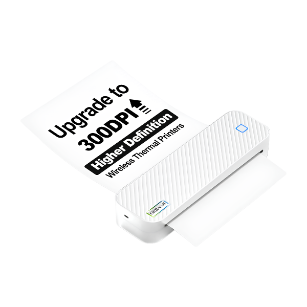 Portable A4 Thermal Printer 300dpi Bluetooth Document Printer