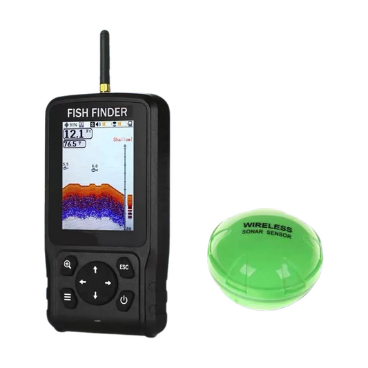 Portable Colour Fish Finder with Rechargeable Battery 200m
