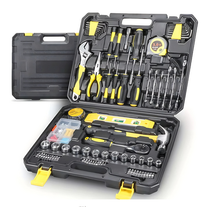 Heavy Duty 108-Piece Home Tool Kit with Case
