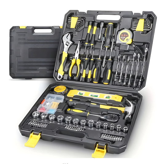 Heavy Duty 108-Piece Home Tool Kit with Case