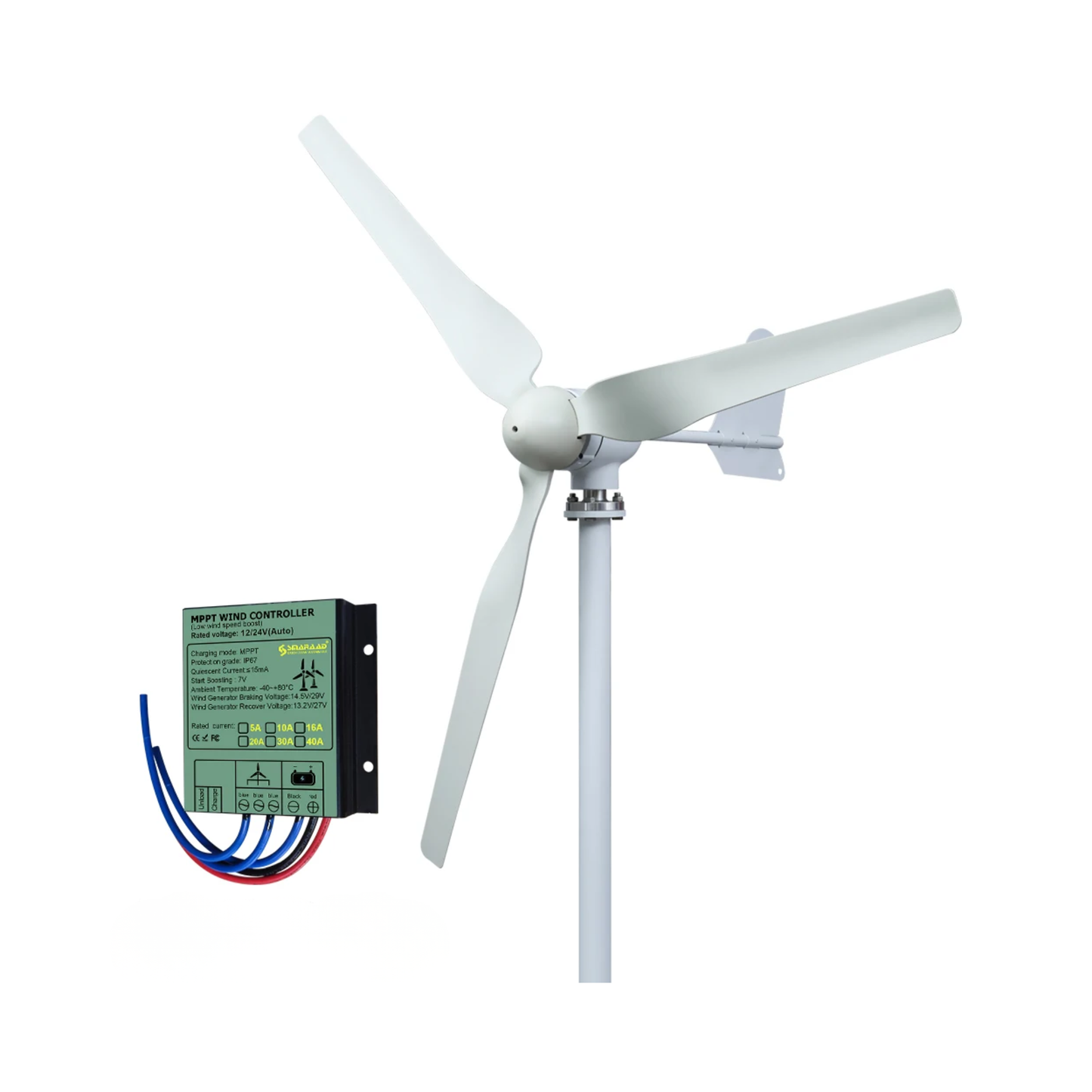 48V Wind Turbine MPPT Controller Low Noise