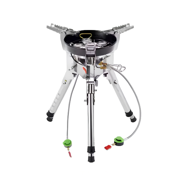 6800W Portable Gas Camping Stove for Outdoor Cooking
