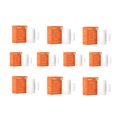 SONOFF 10-Pack Zigbee Door and Window Security Sensors with Tamper Alert
