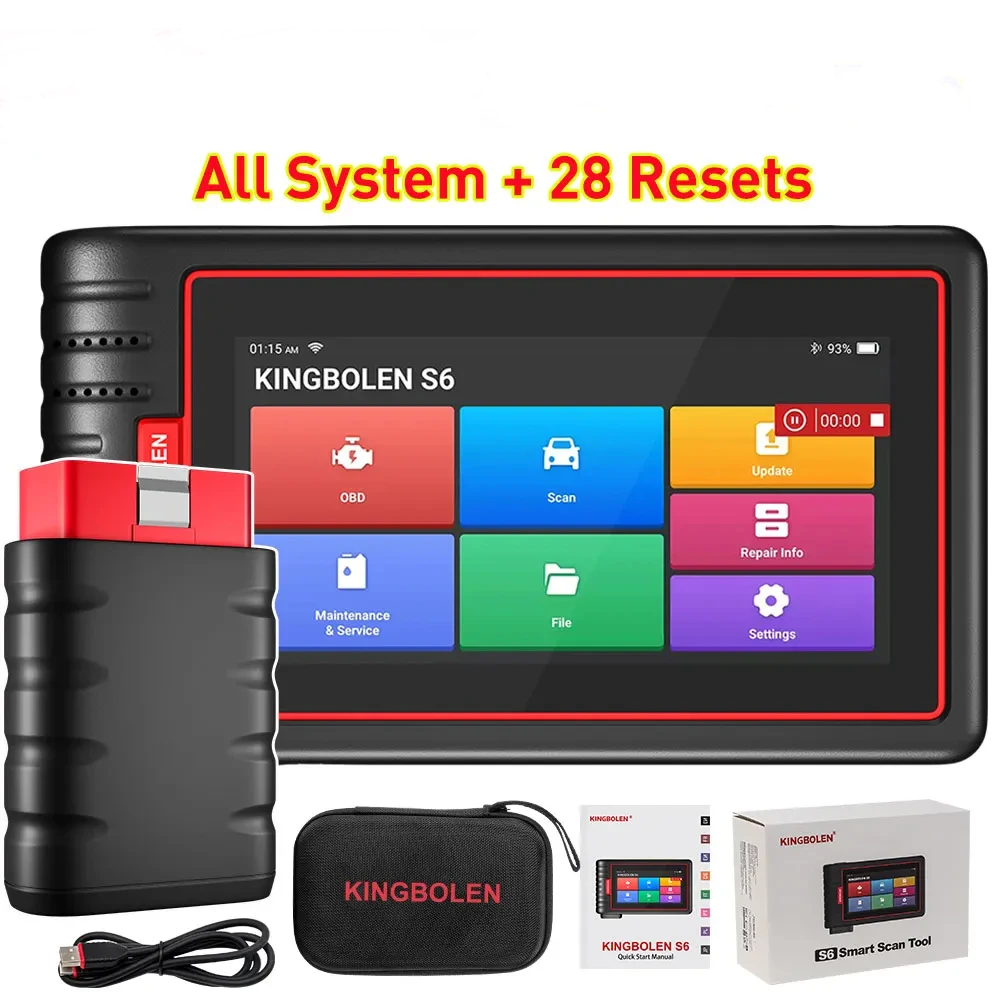 All System Car OBD Scanner with 28 Reset Functions