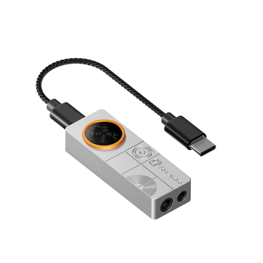 Portable Silver DAC Amplifier for PC and Phones