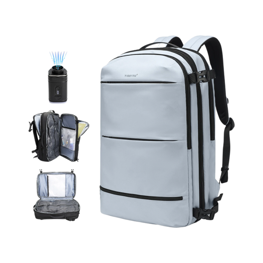 Vacuum Compression Backpack with Electric Pump 17” Laptop