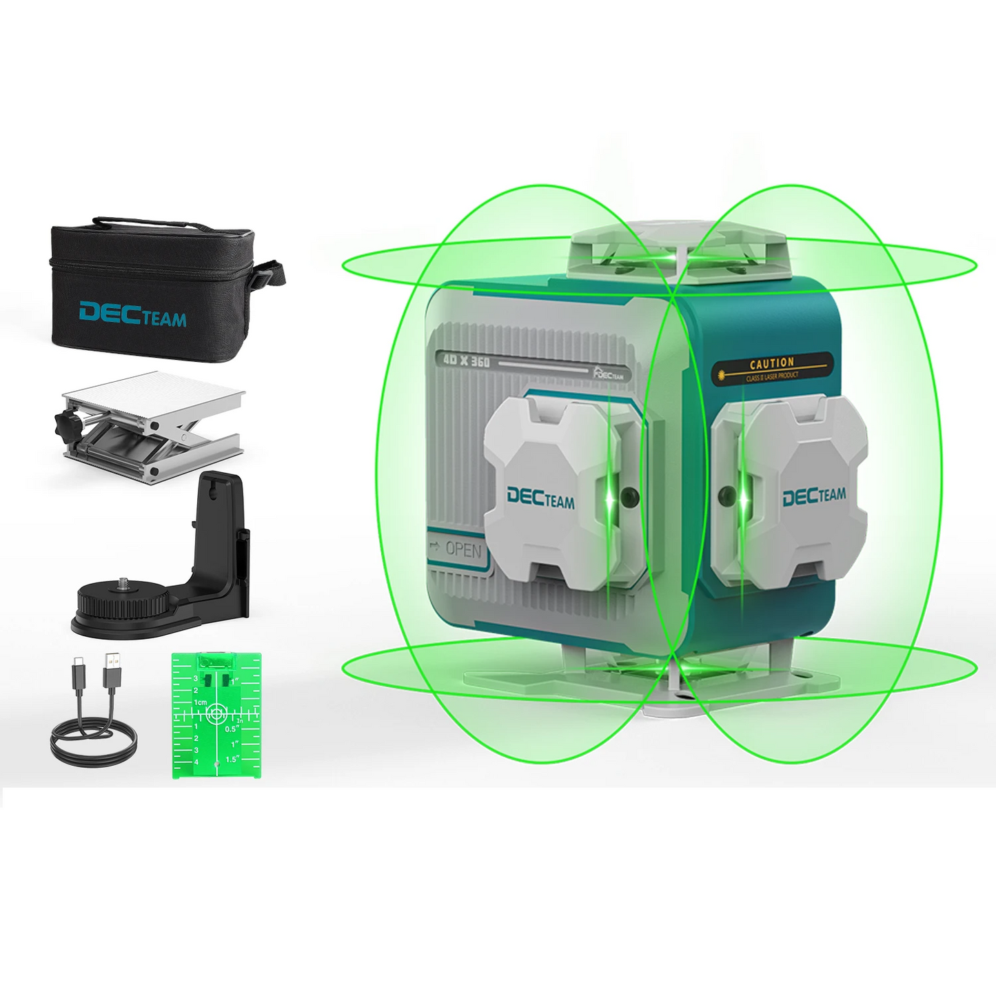 16 Line 4D Green Laser Level