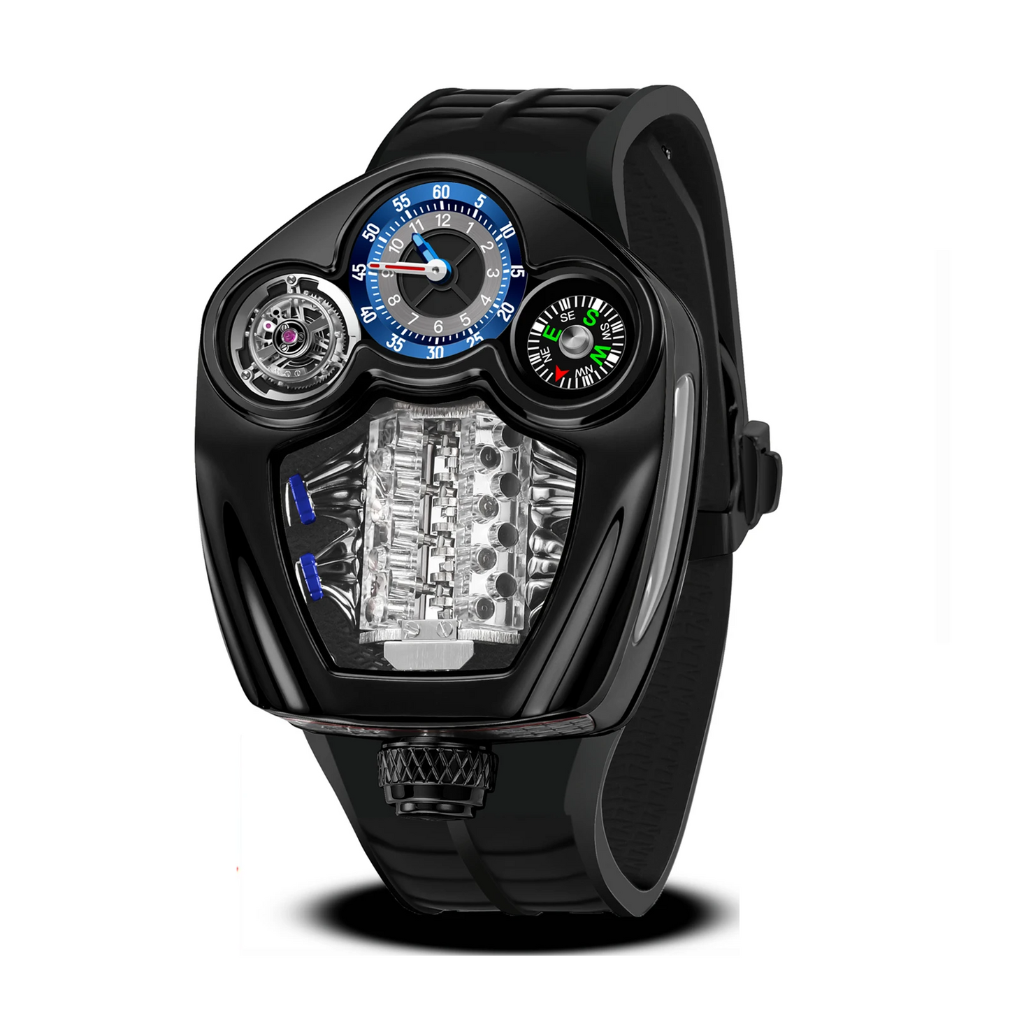 Men’s Top-Quality Quartz Watch with Stainless Steel Strap