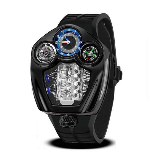 Men’s Top-Quality Quartz Watch with Stainless Steel Strap