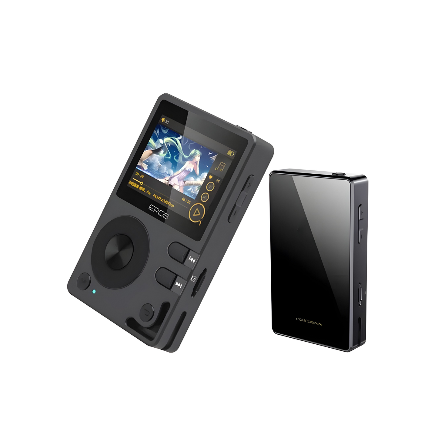Black Portable Lossless Music Player with Bluetooth 4.2