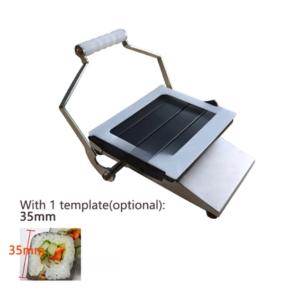 Commercial Manual Sushi Roll Maker with Square Moulds