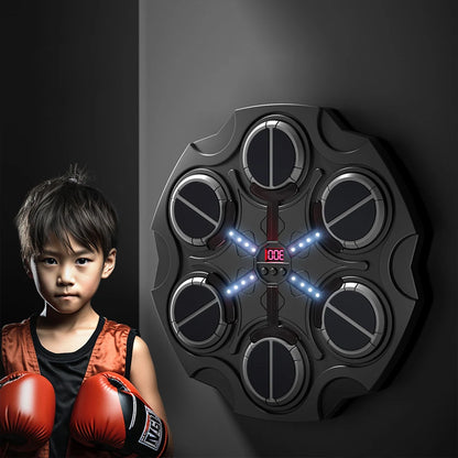 Smart Bluetooth Boxing Machine with Music and Fitness Tracking