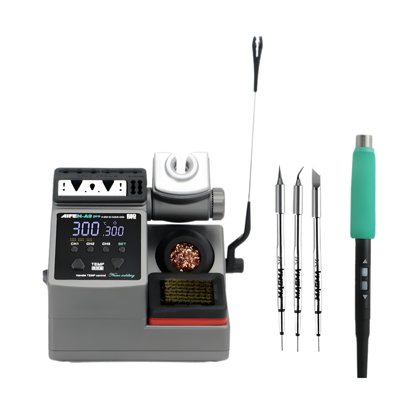 Soldering Tips for Rework Station 3 Pack A9PRO 245