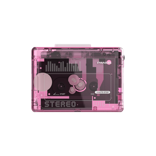 Portable Pink Cassette Player Classic Stereo